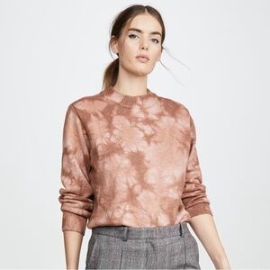 Knot Sisters Image Sweater Tobacco Color Pink Tan Tie Dye Look XS Shopbop